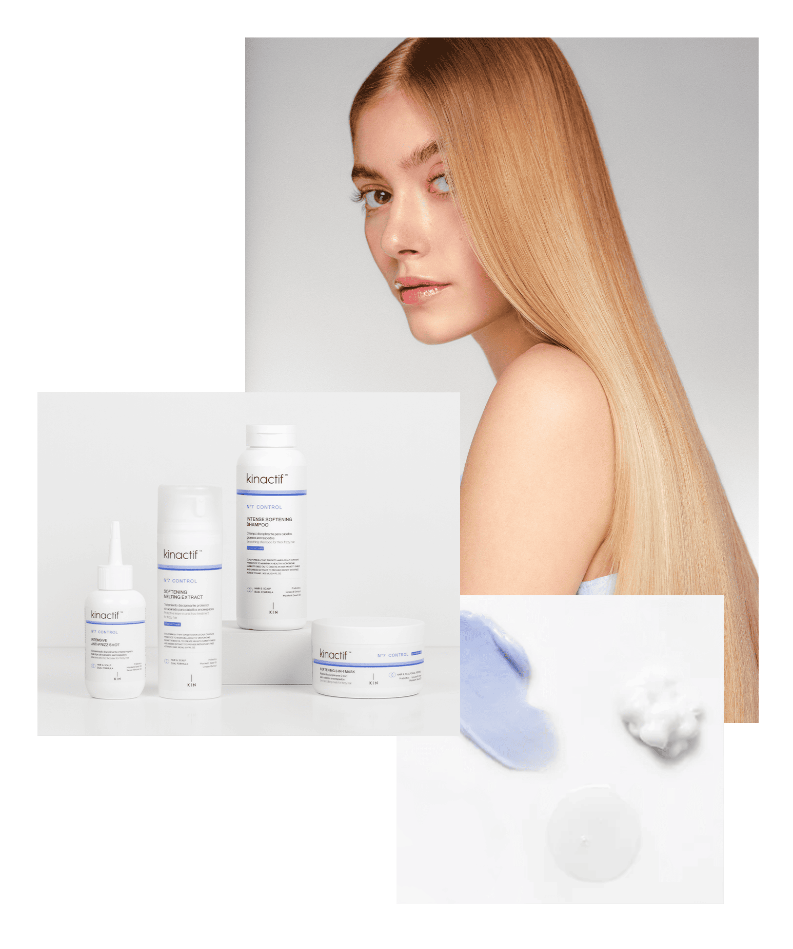 KINACTIF Nº7 CONTROL Para Cabellos Lisos | KINACTIF by KIN Cosmetics